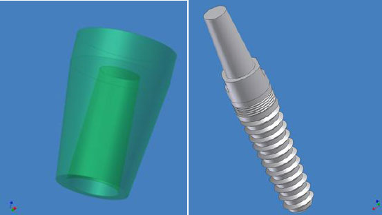 Stress Distribution of Hybrid Ceramic Implant-supported Superstructure  Zirconia and Lithium Disilicate Superstructures